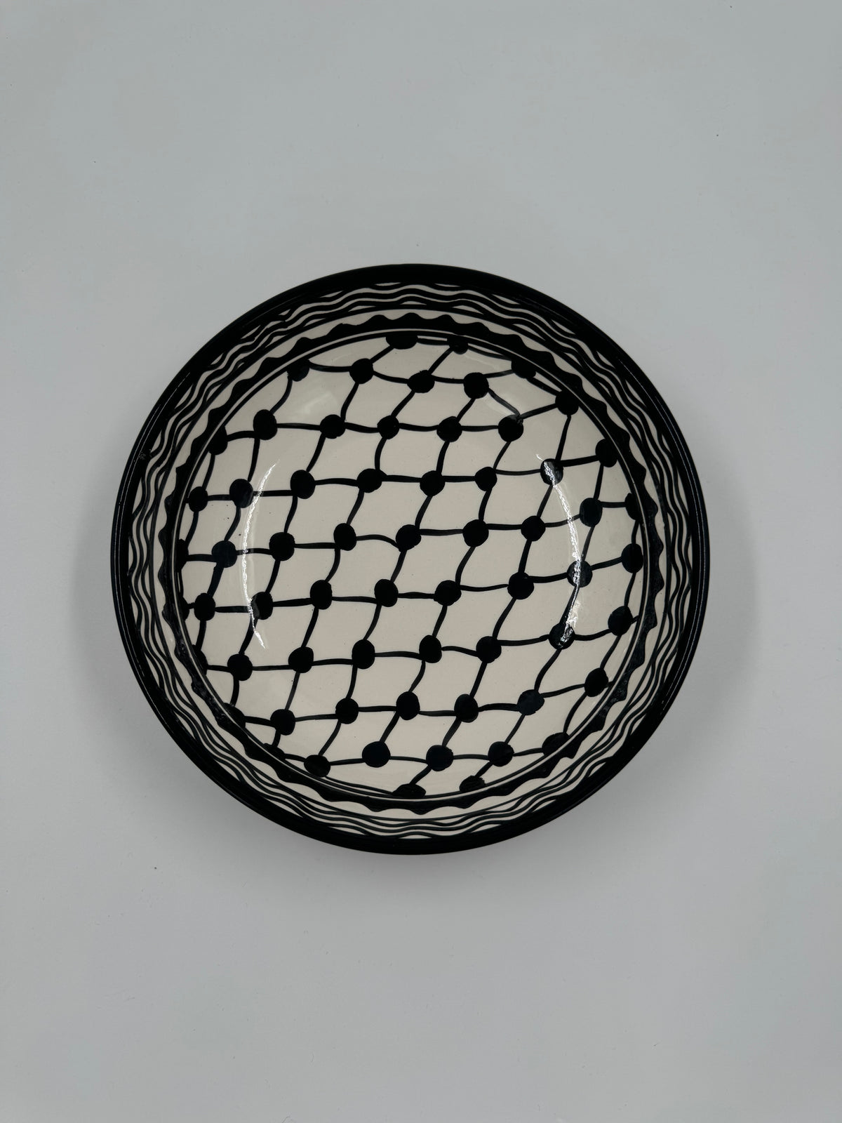 Kuffiyeh Low Bowl