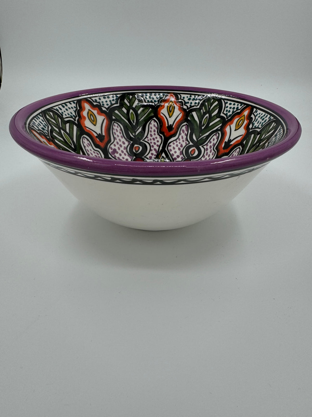 Deep Moroccan Bowl 25 cm