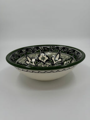 Moroccan bowl 27 cm - Green