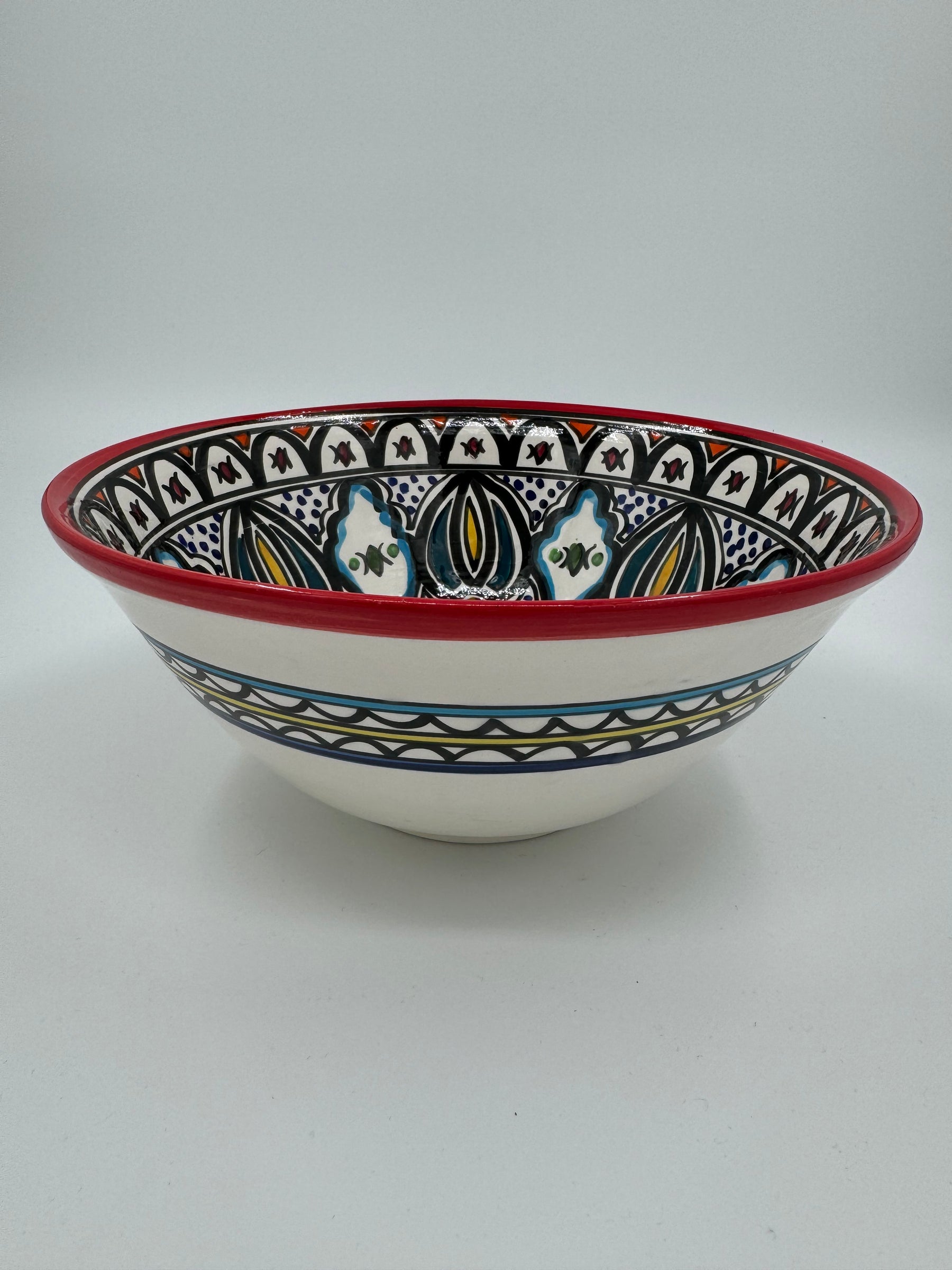 Deep Moroccan Bowl 25 cm