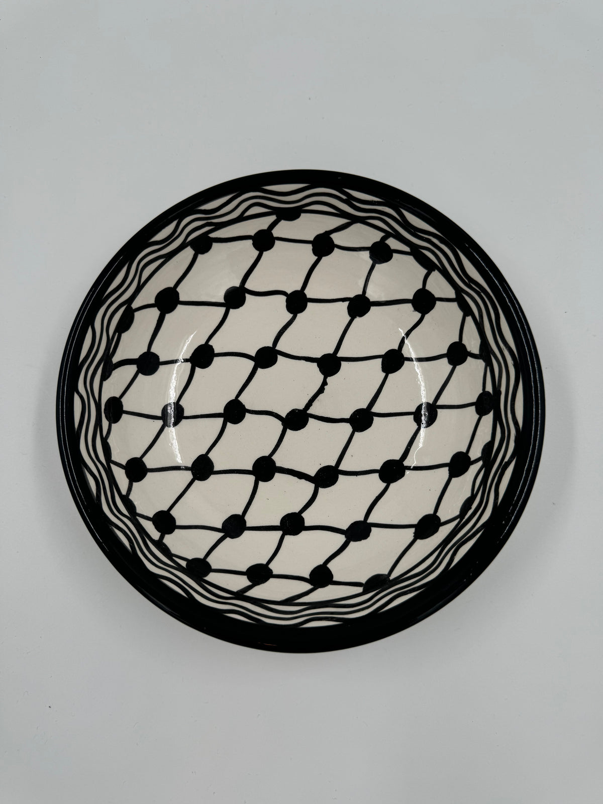 Kuffiyeh Low Bowl