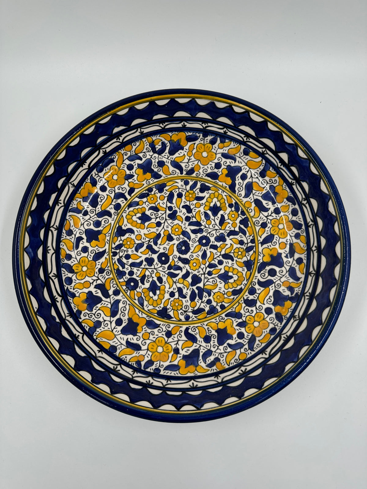 Al-Khalil Deep Tray 37 cm Yellow