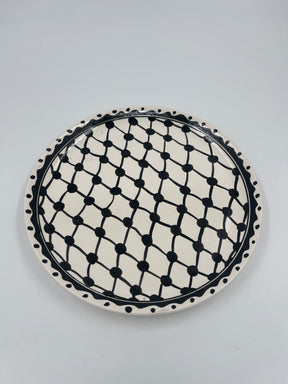 27 cm kuffiyeh dinner plate