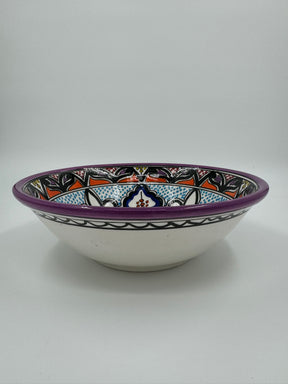 Moroccan bowl 27 cm - Purple