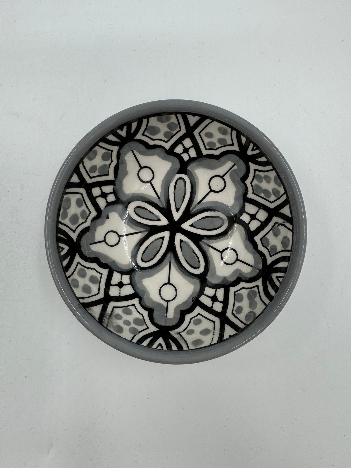 Jenin Bowl Grey 9 cm