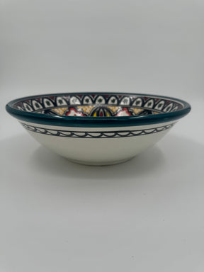 Moroccan bowl 27 cm - Petrol Green