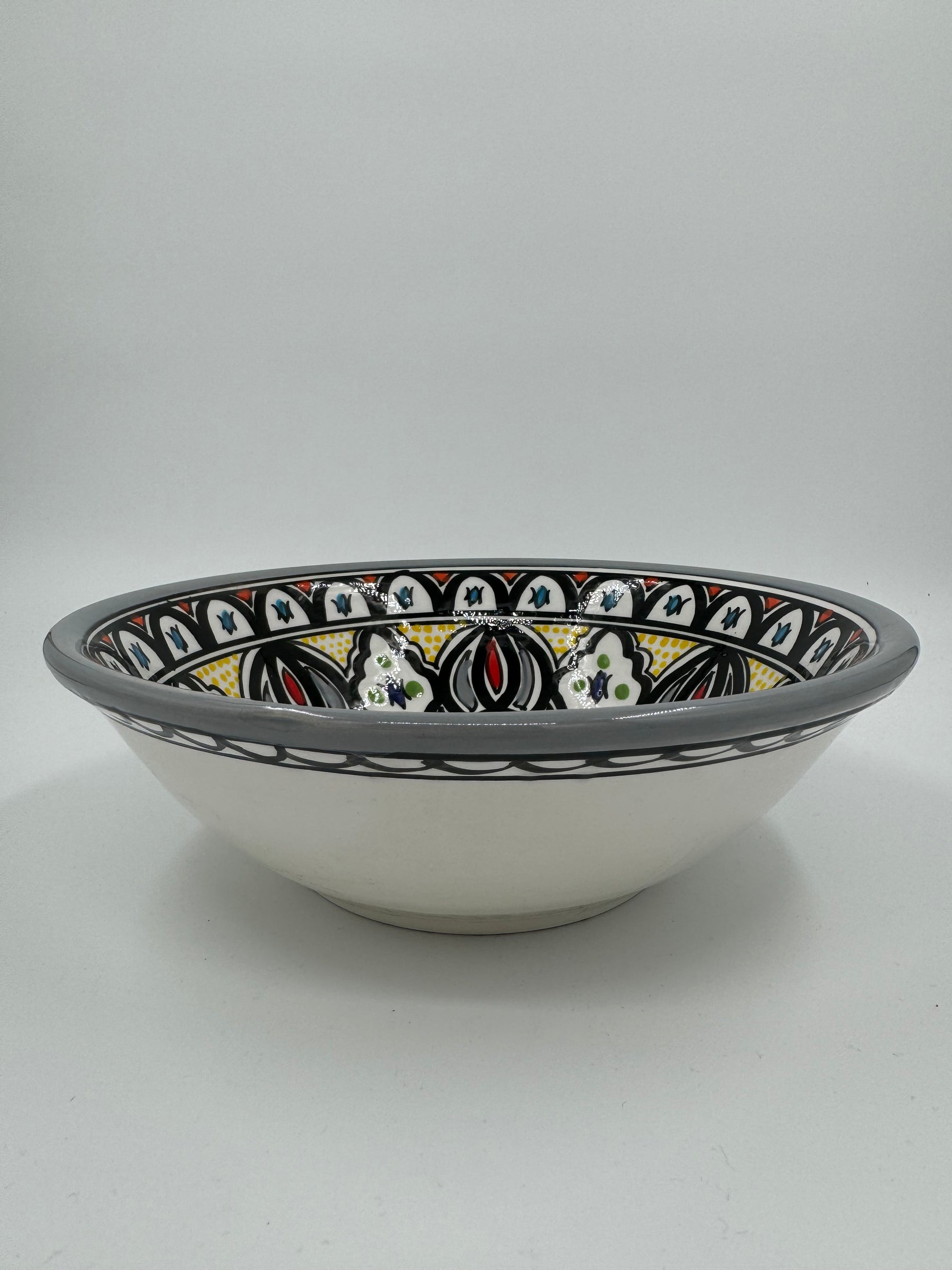 Moroccan bowl 27 cm - Grey