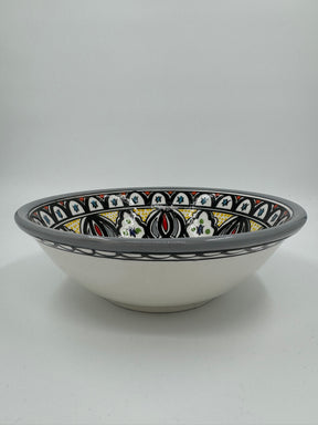 Moroccan bowl 27 cm - Grey