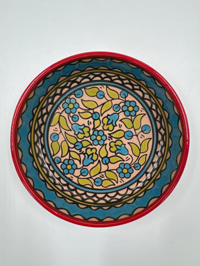 Al-Khalil Tray Green & Blue (Light) 15 cm