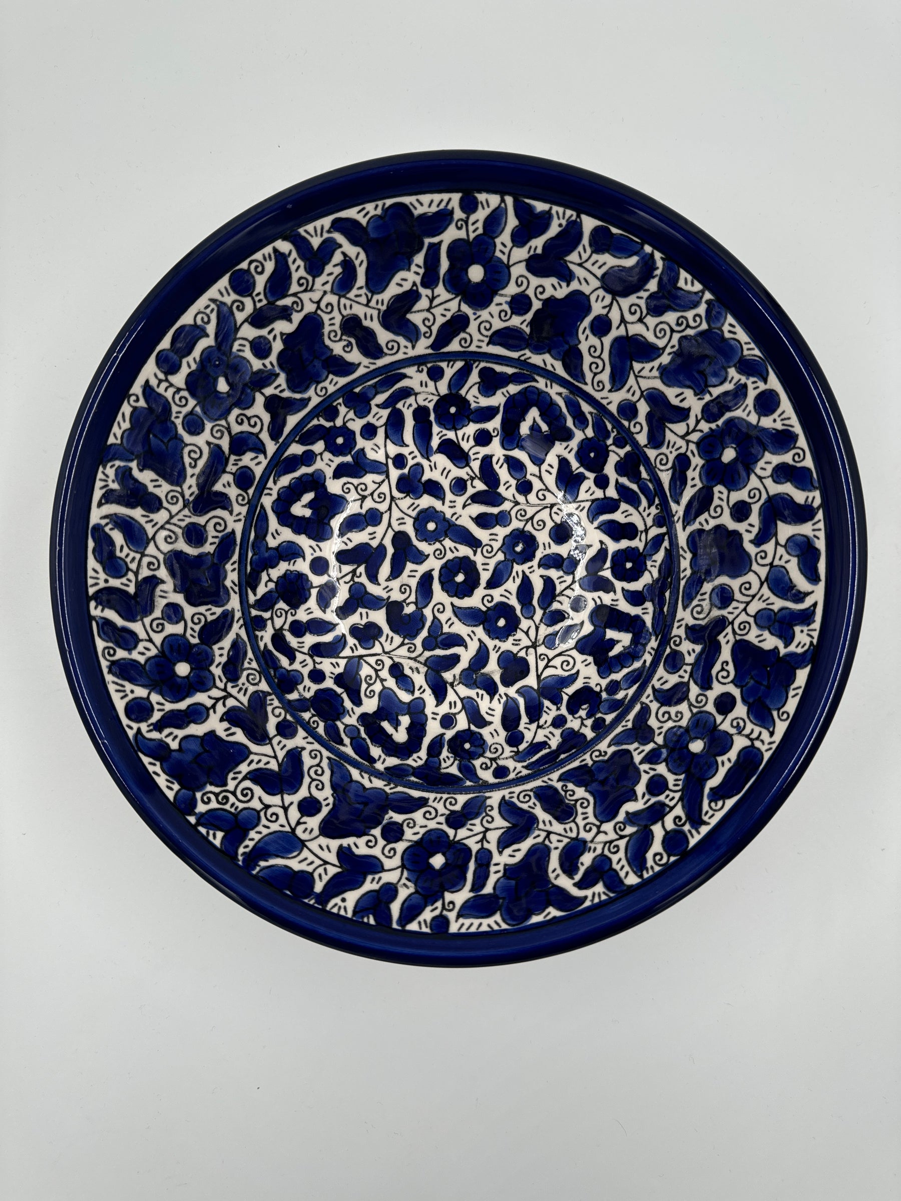 Deep Al-Khalil Bowl 25 cm Royal Blue