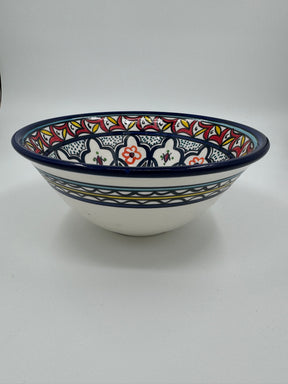 Deep Moroccan Bowl 25 cm