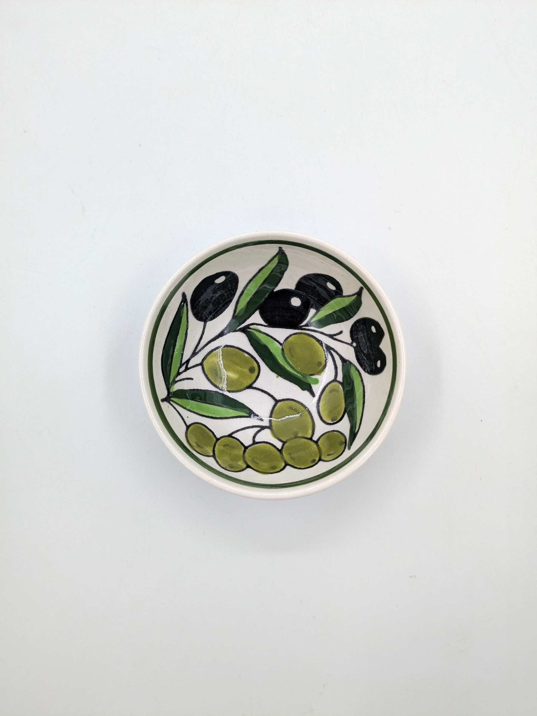 Skål 9 cm - oliven