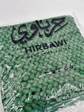 Authentisches Hirbawi-Kuffiyeh – grün