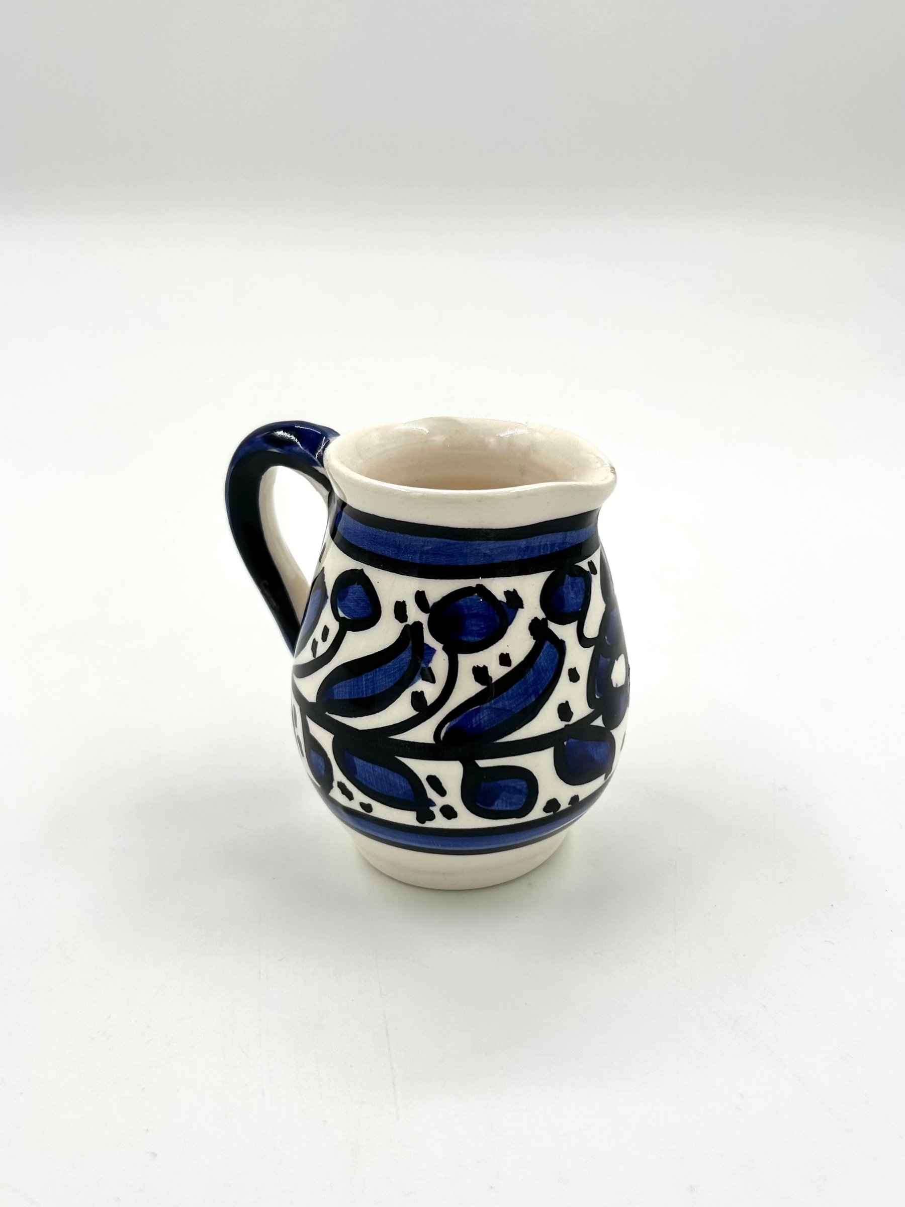 Brocca per il latte - blu reale