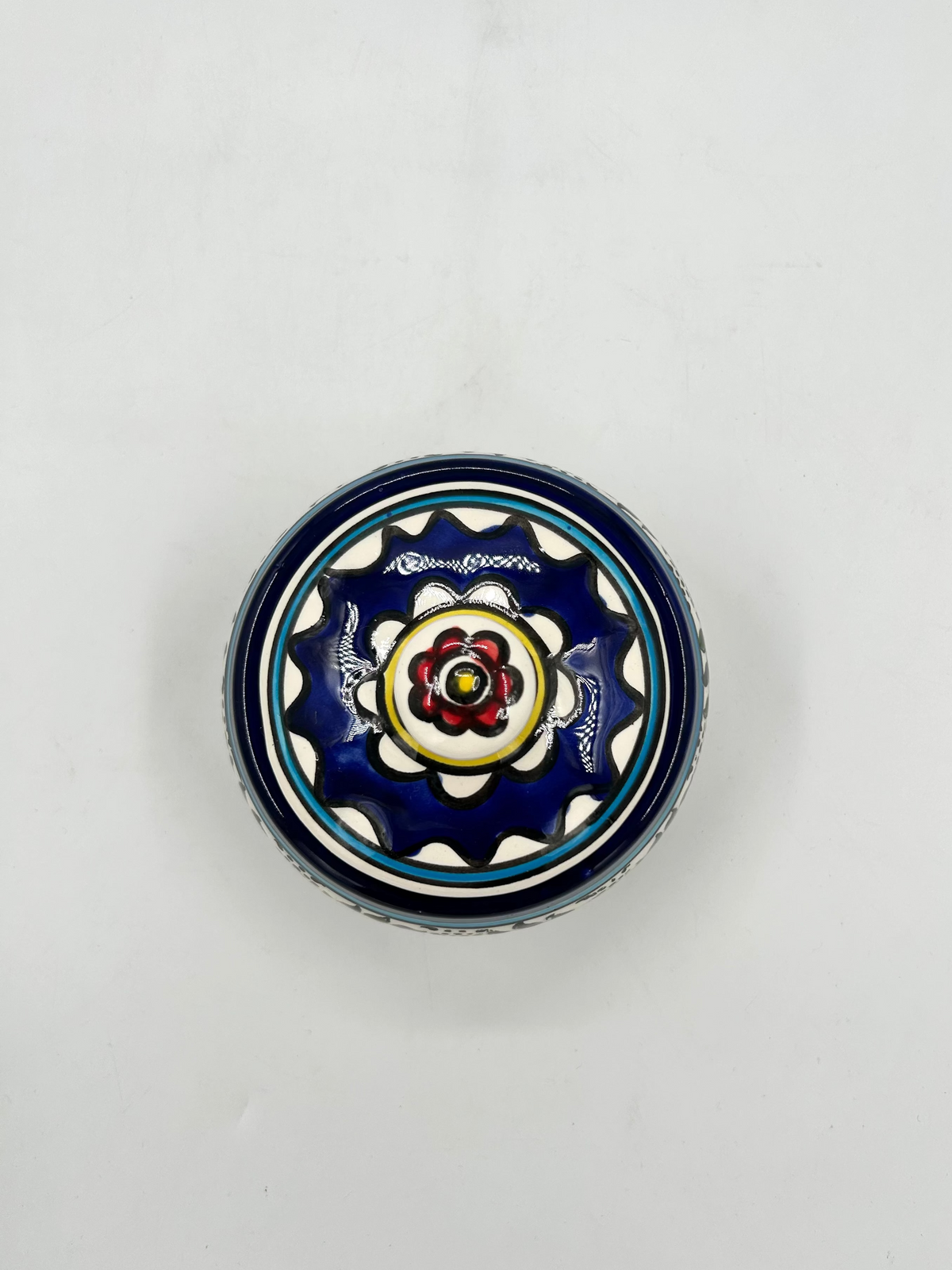 Jar with lid - ramallah multicolored