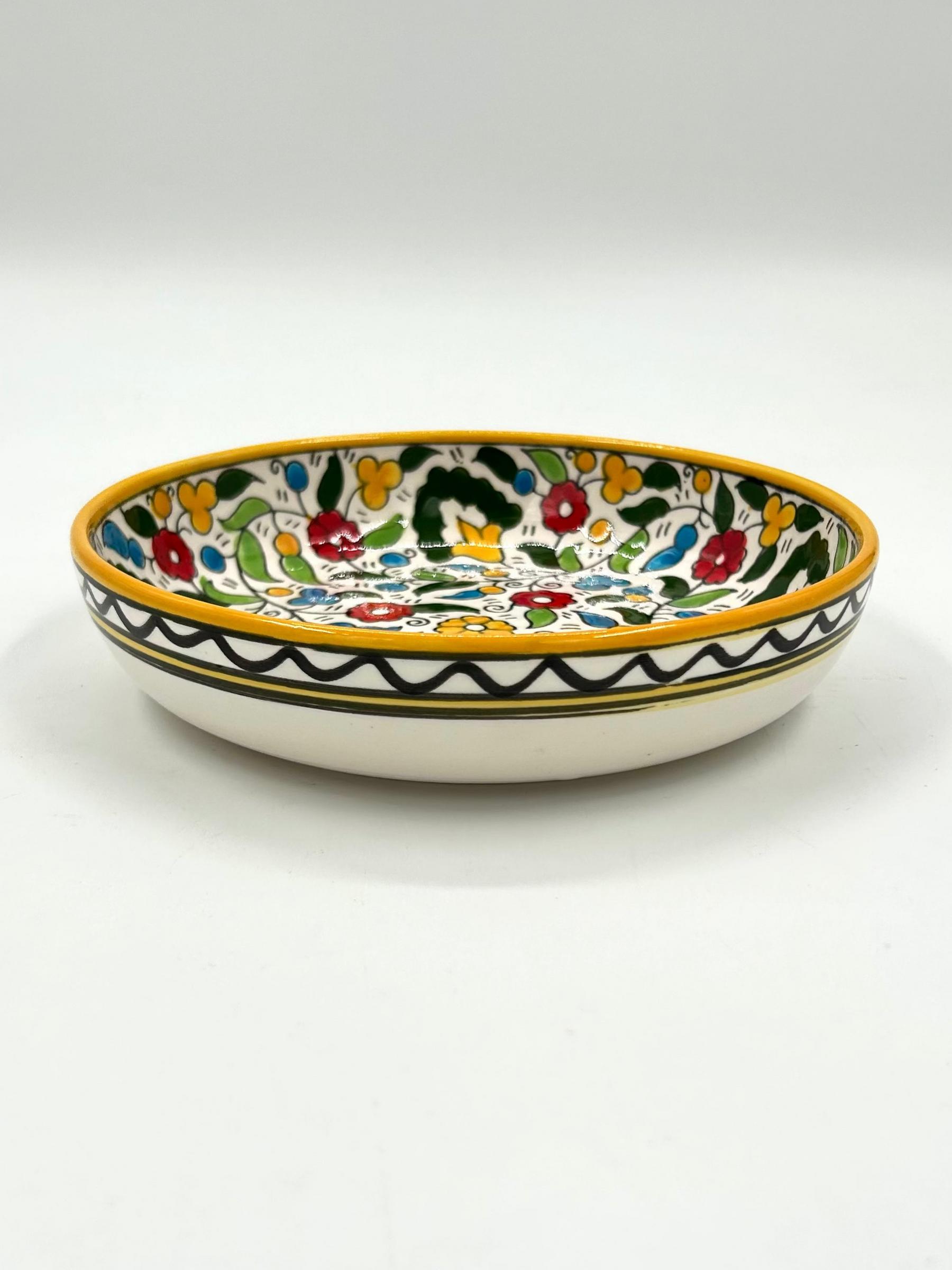 Servierschüssel 18 cm - gelb