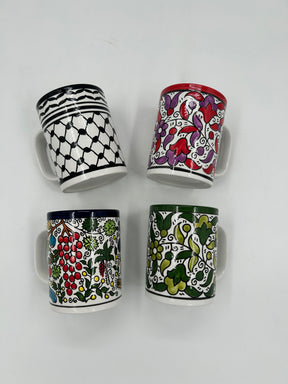 Juego de tazas grande - 4 colores