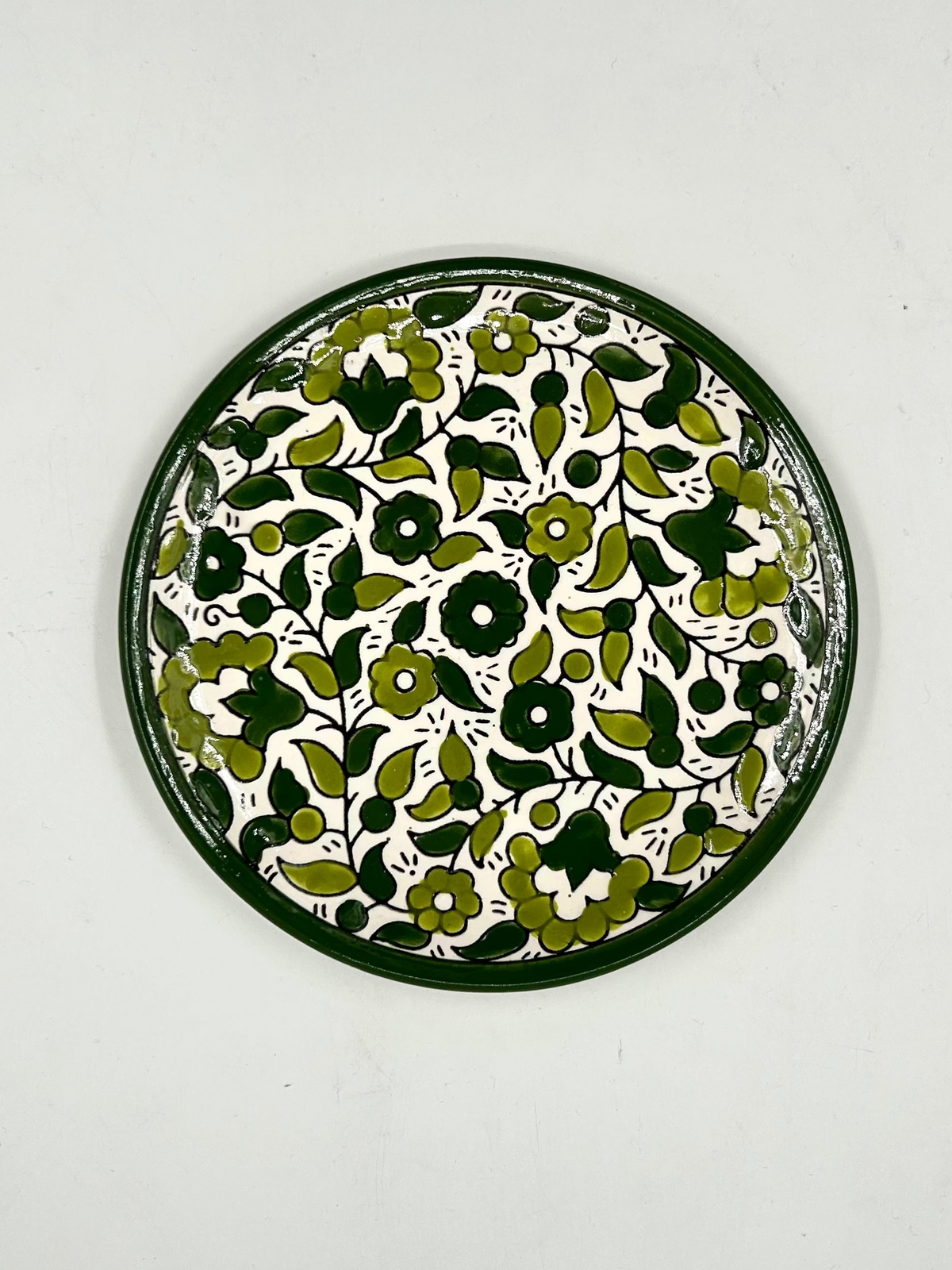 Frokost tallerken 19 cm - grøn