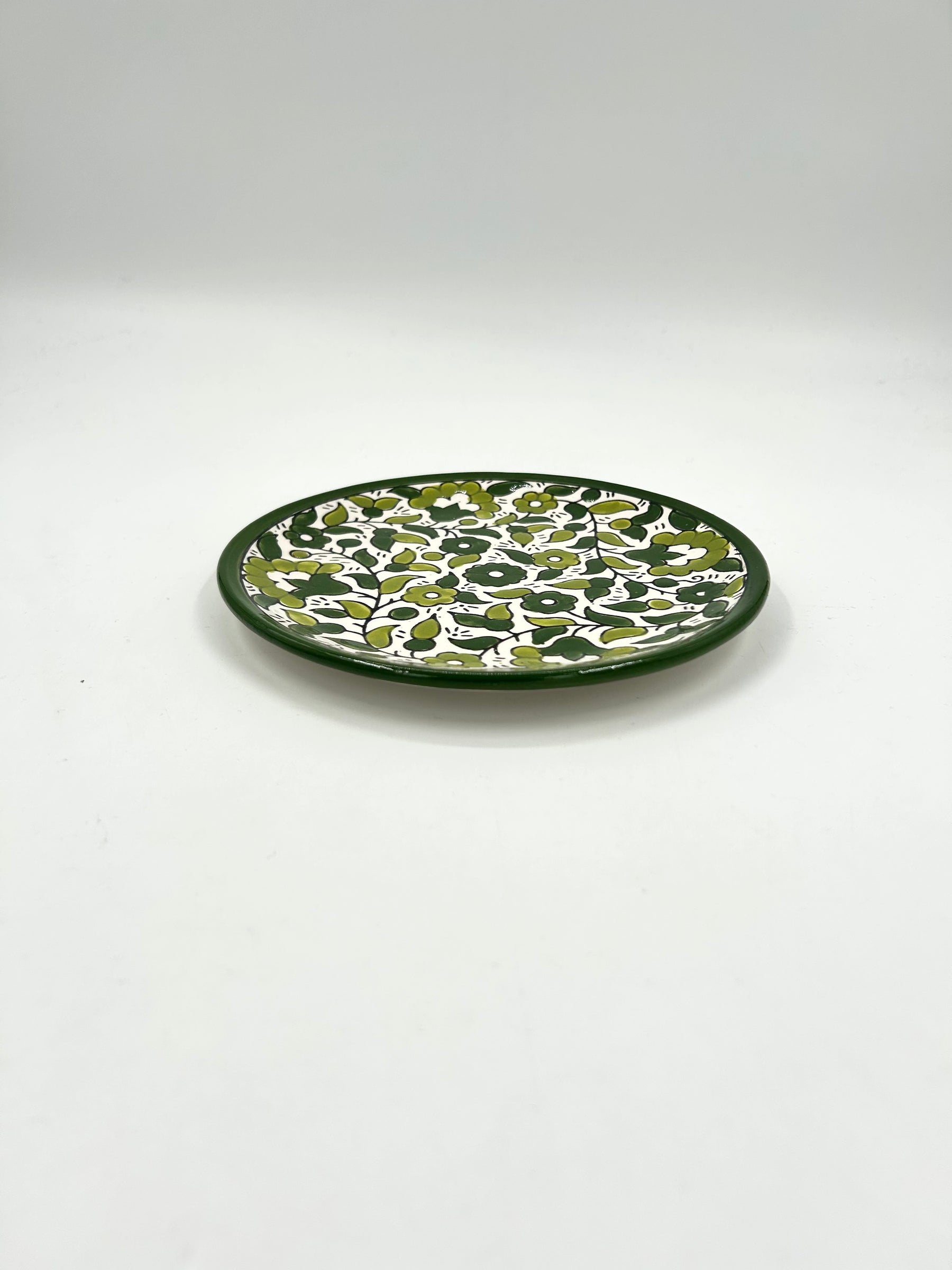 Frokost tallerken 19 cm - grøn