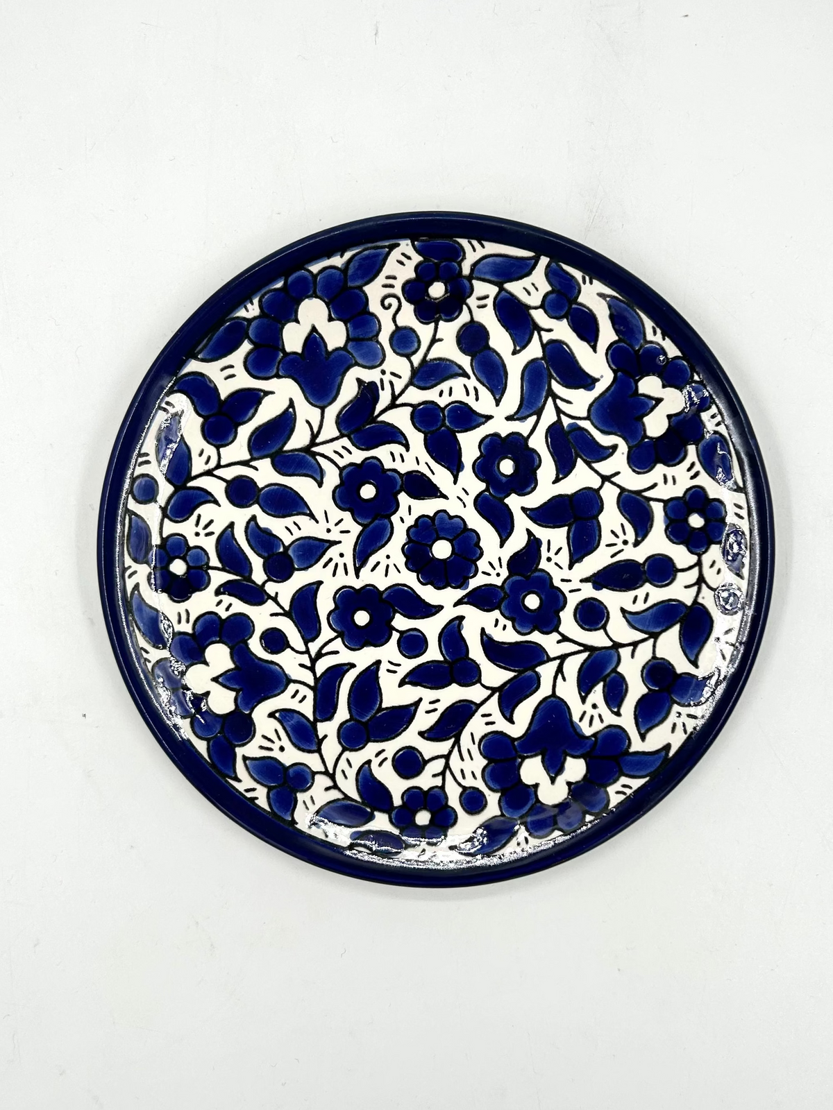 Frokost tallerken 19 cm - royal blå