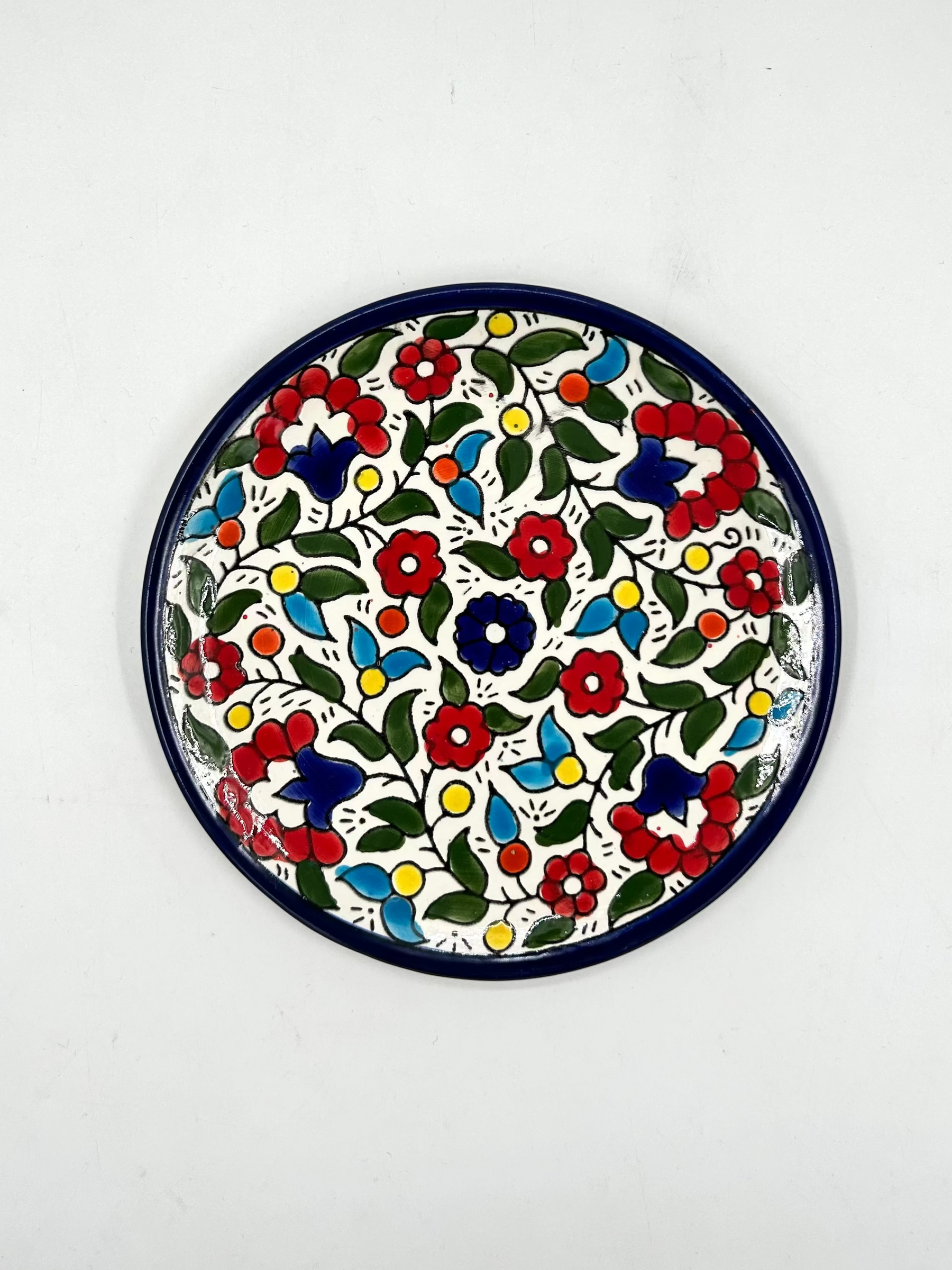 Frokost tallerken 19 cm - multifarvet