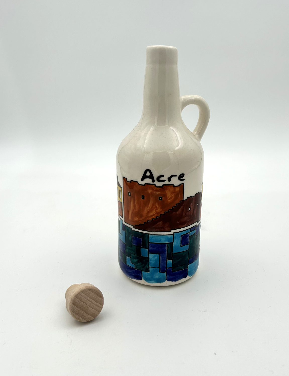 Wassermelonen-Olivenölflasche 23 cm