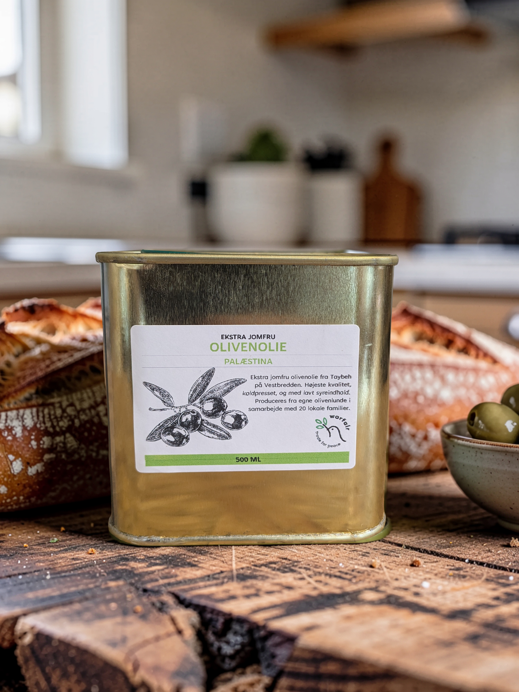 Olio extra vergine di oliva dalla Palestina - 1L