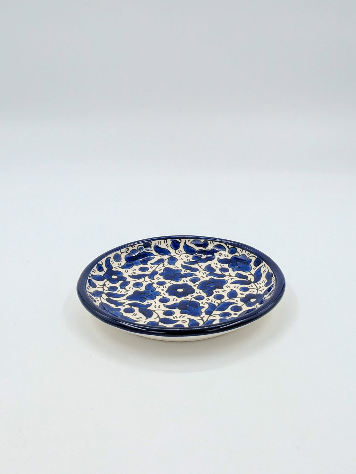 Cake plate - royal blue