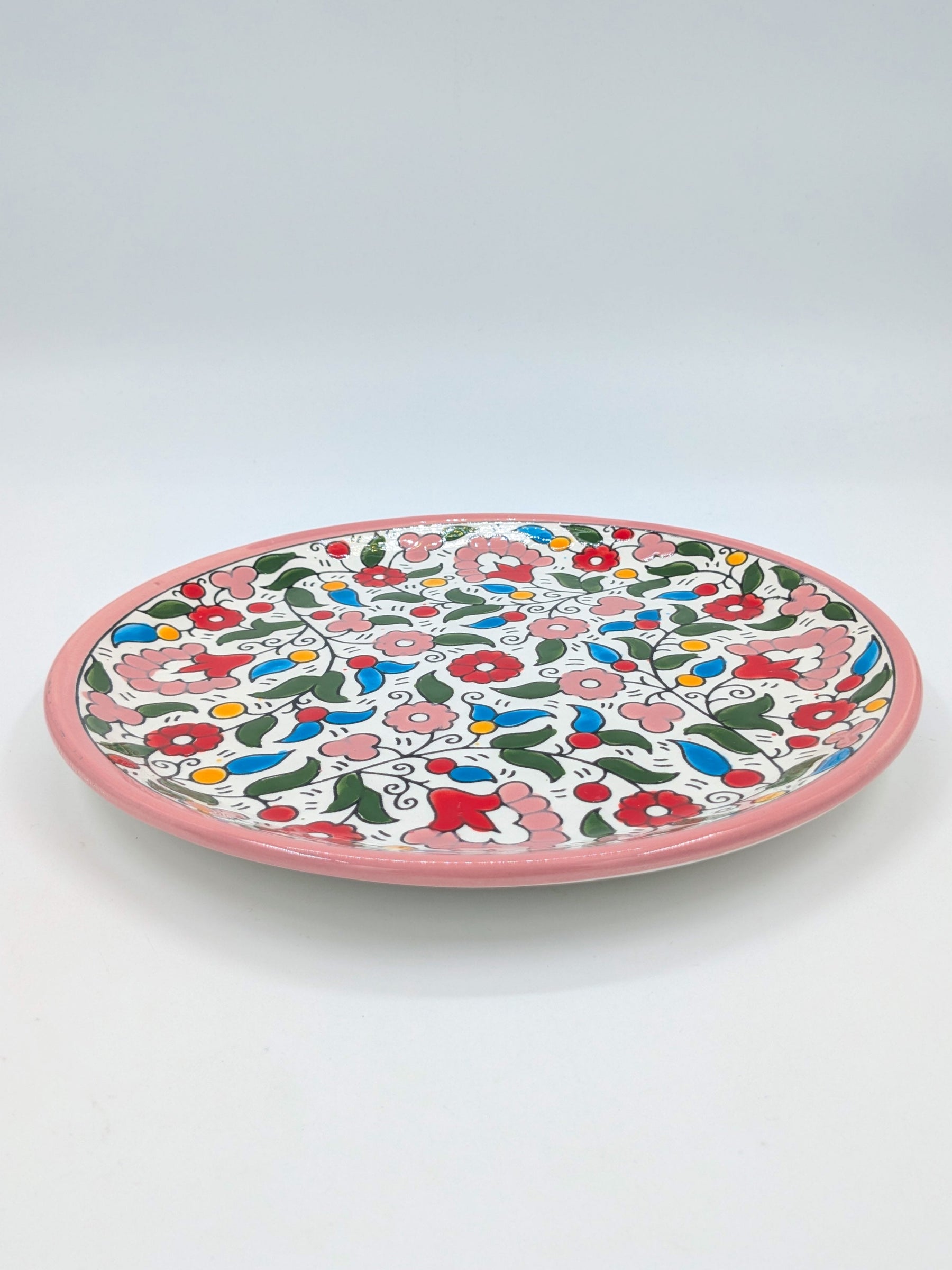 Plato llano 26 cm - rosa