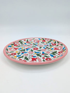 Plato llano 26 cm - rosa