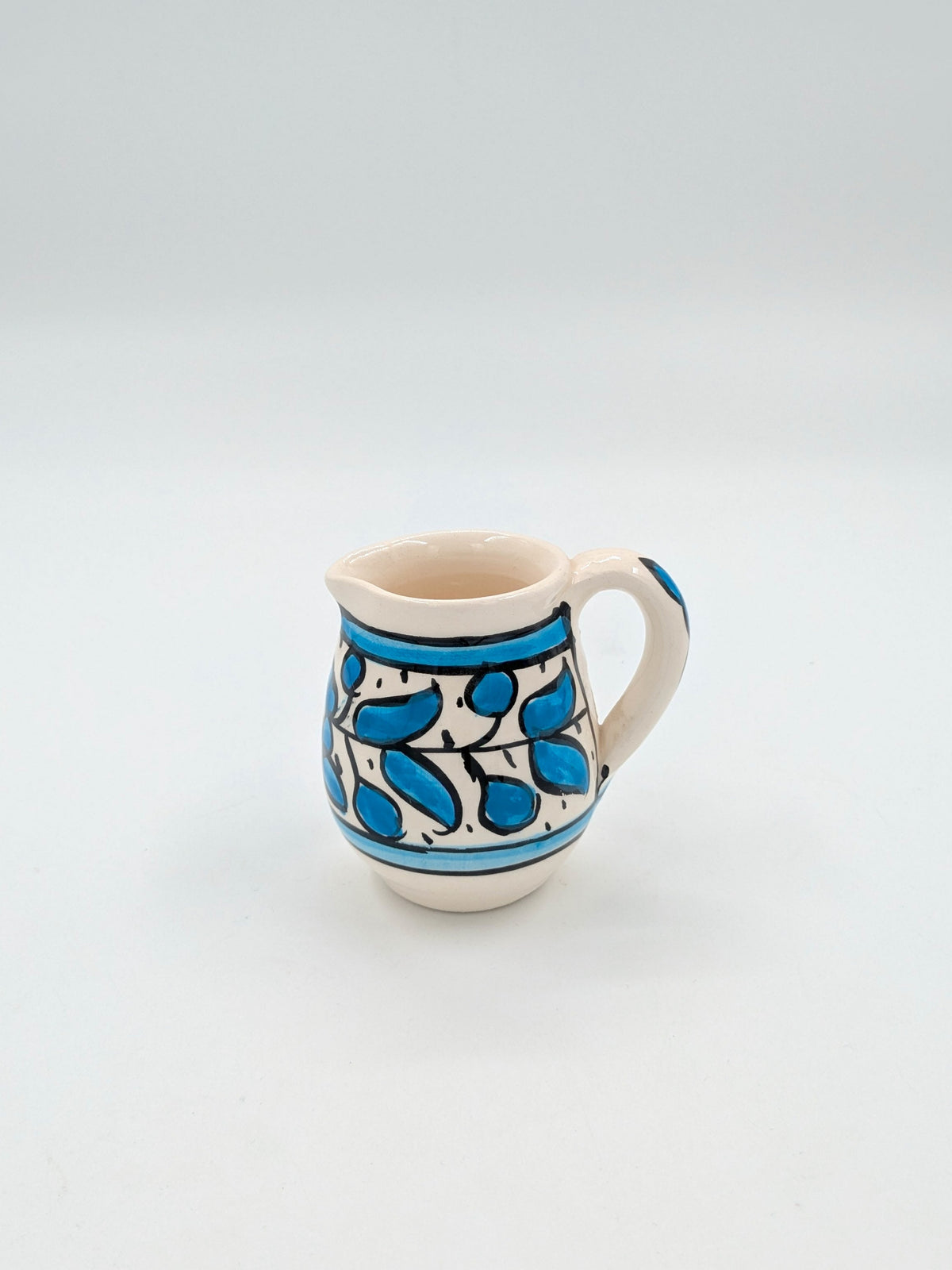 Milk jug - light blue