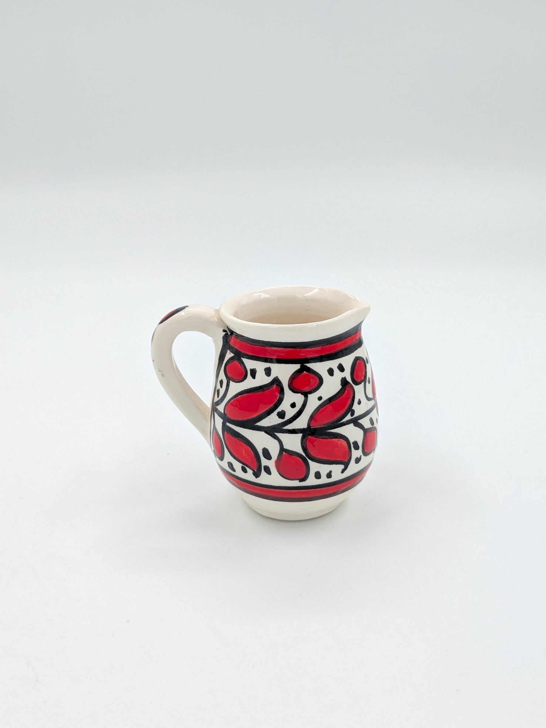 Jarra de leche - roja