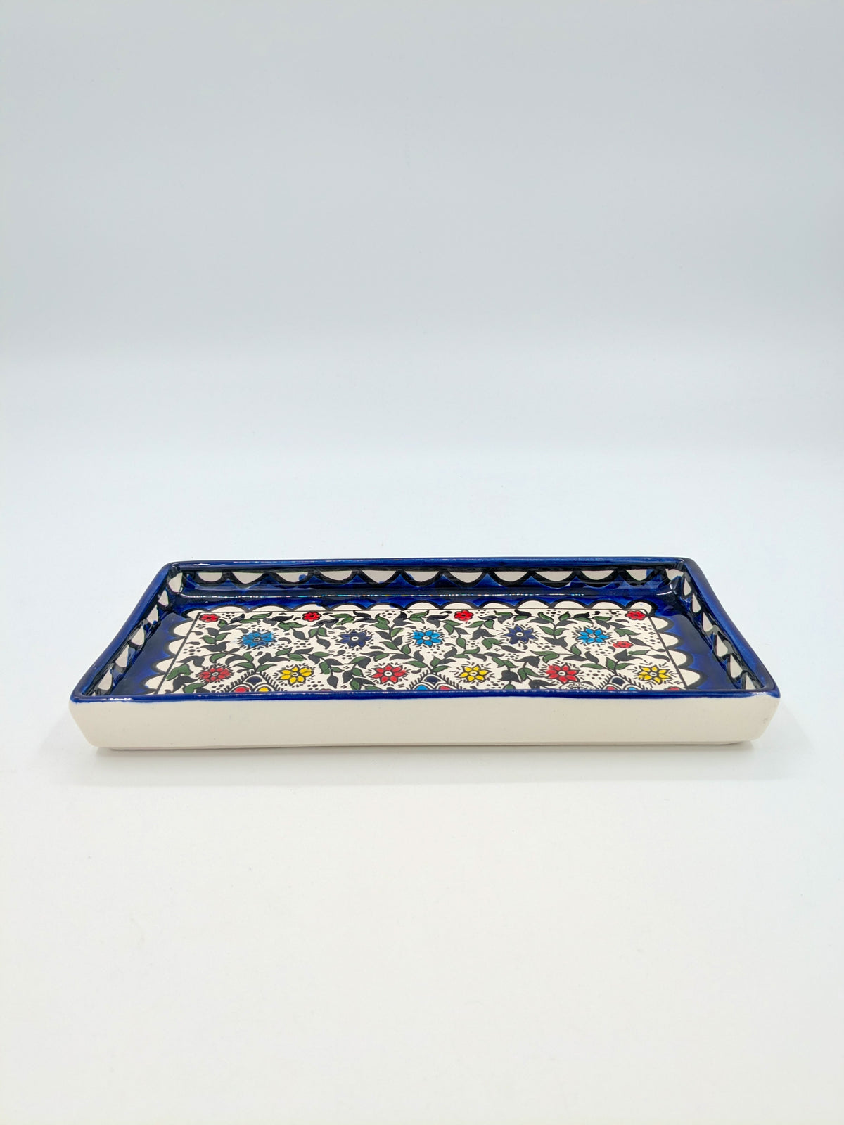 Serving dish - ramallah multi-coloured
