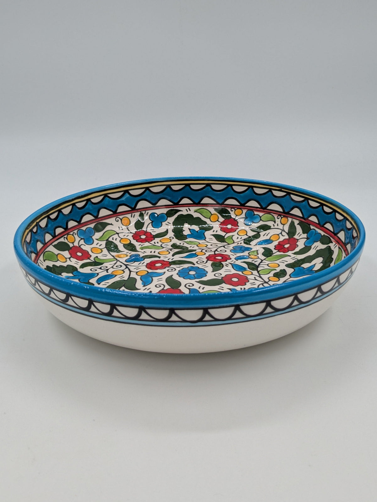 Serving dish 23 cm - light blue