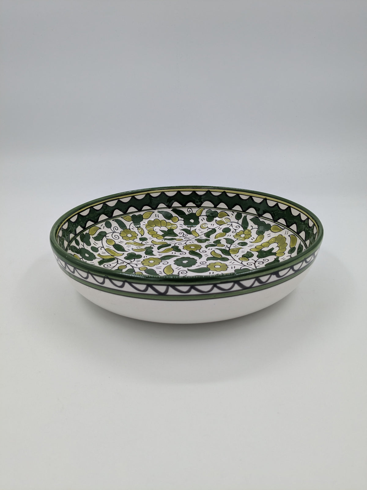 Serving bowl 18 cm - green