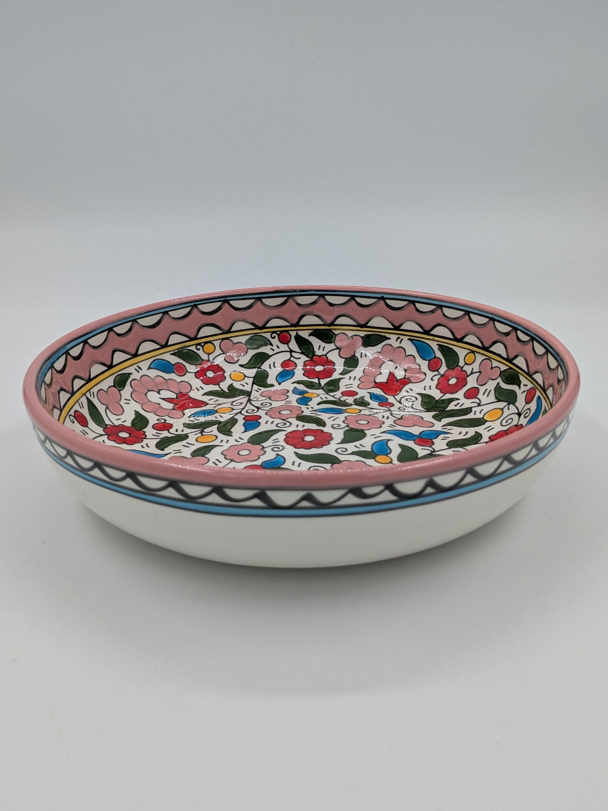 Serving dish 23 cm - pink