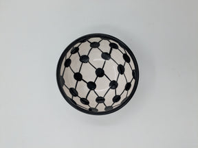 Bowl 12 cm - bordeaux/green
