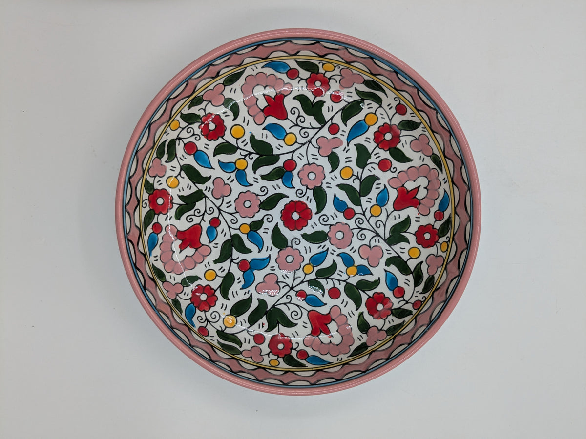 Serving dish 23 cm - pink