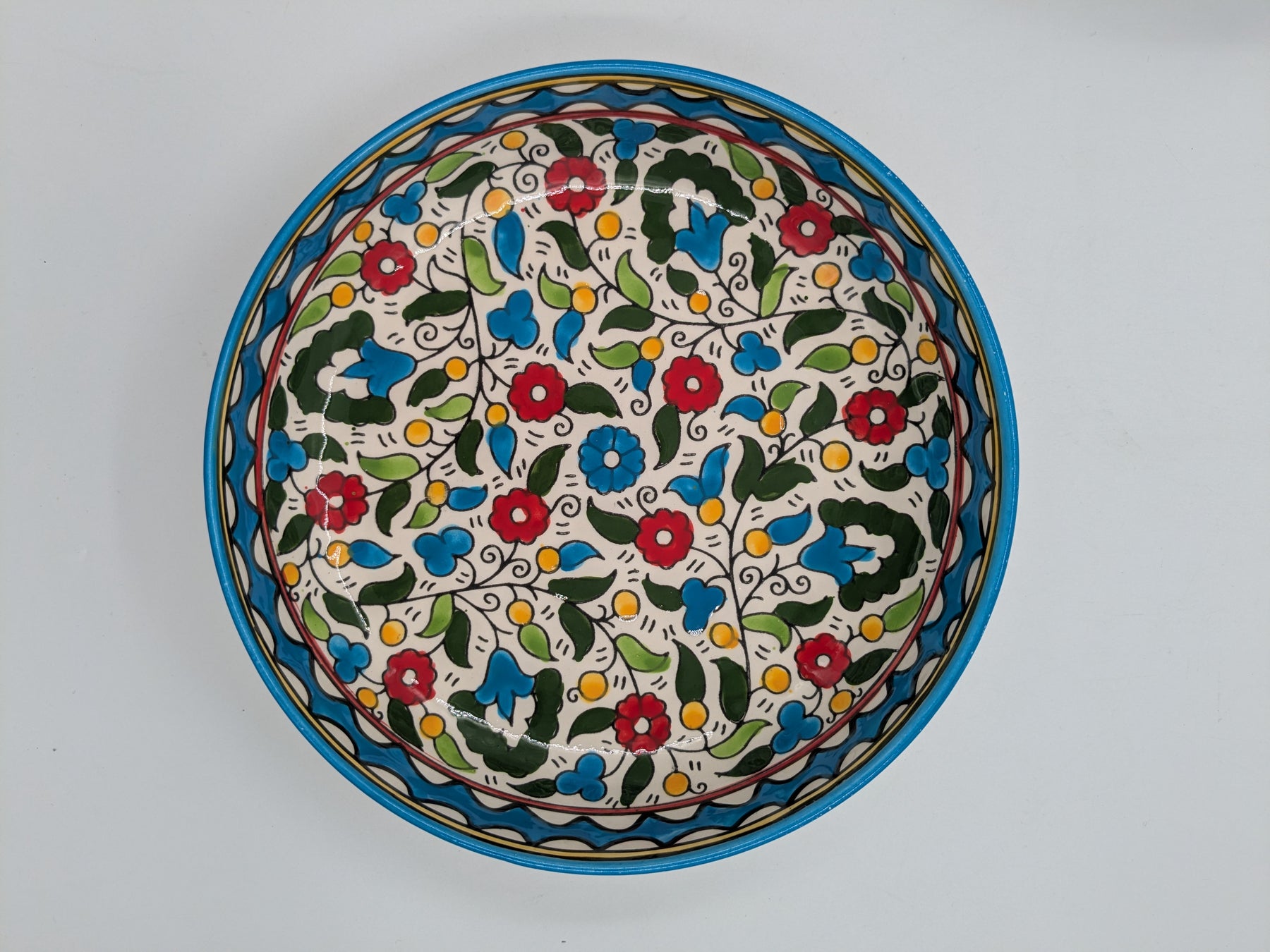 Serverings fad 23 cm - lyseblå
