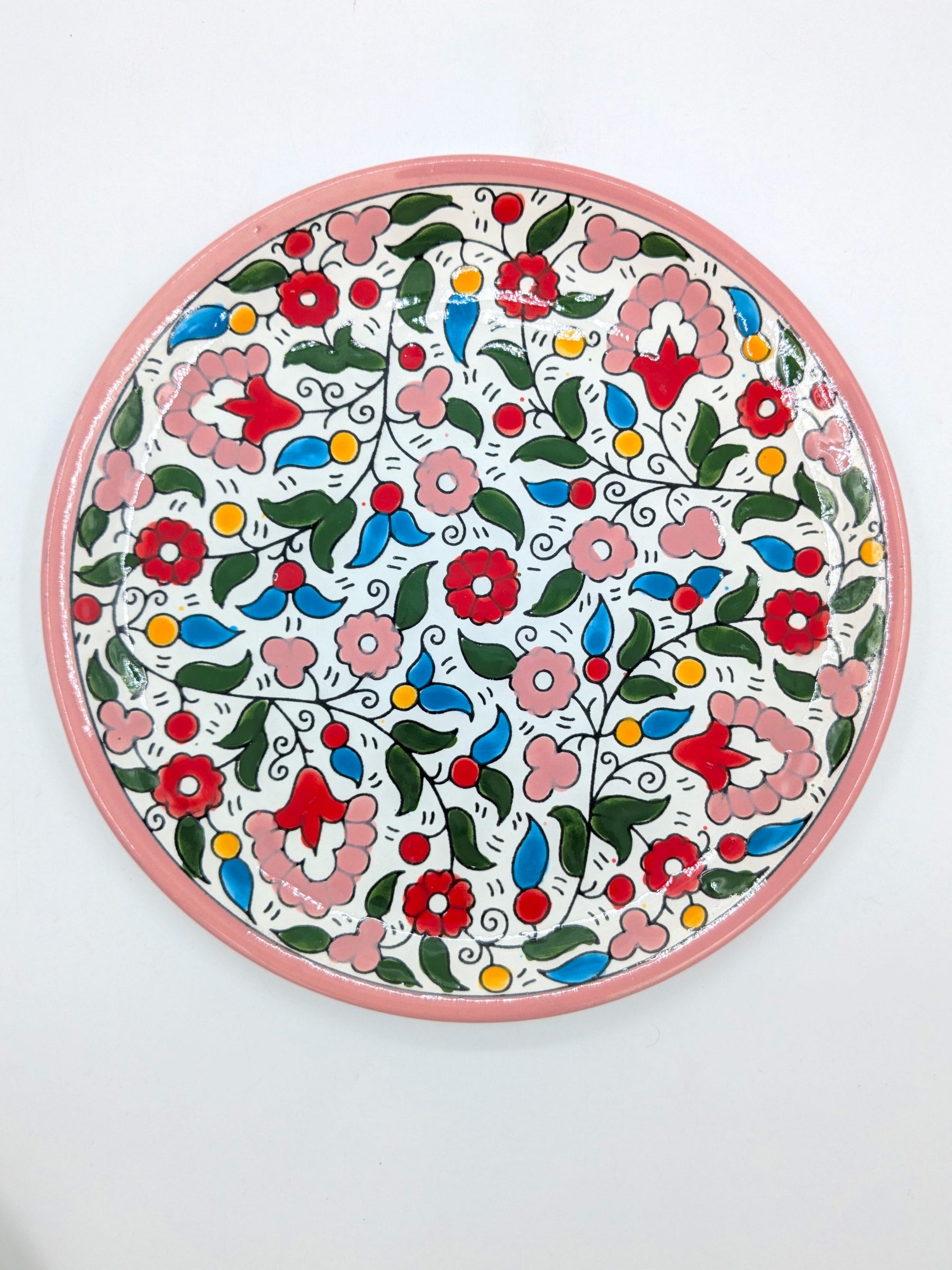 Plato llano 26 cm - rosa