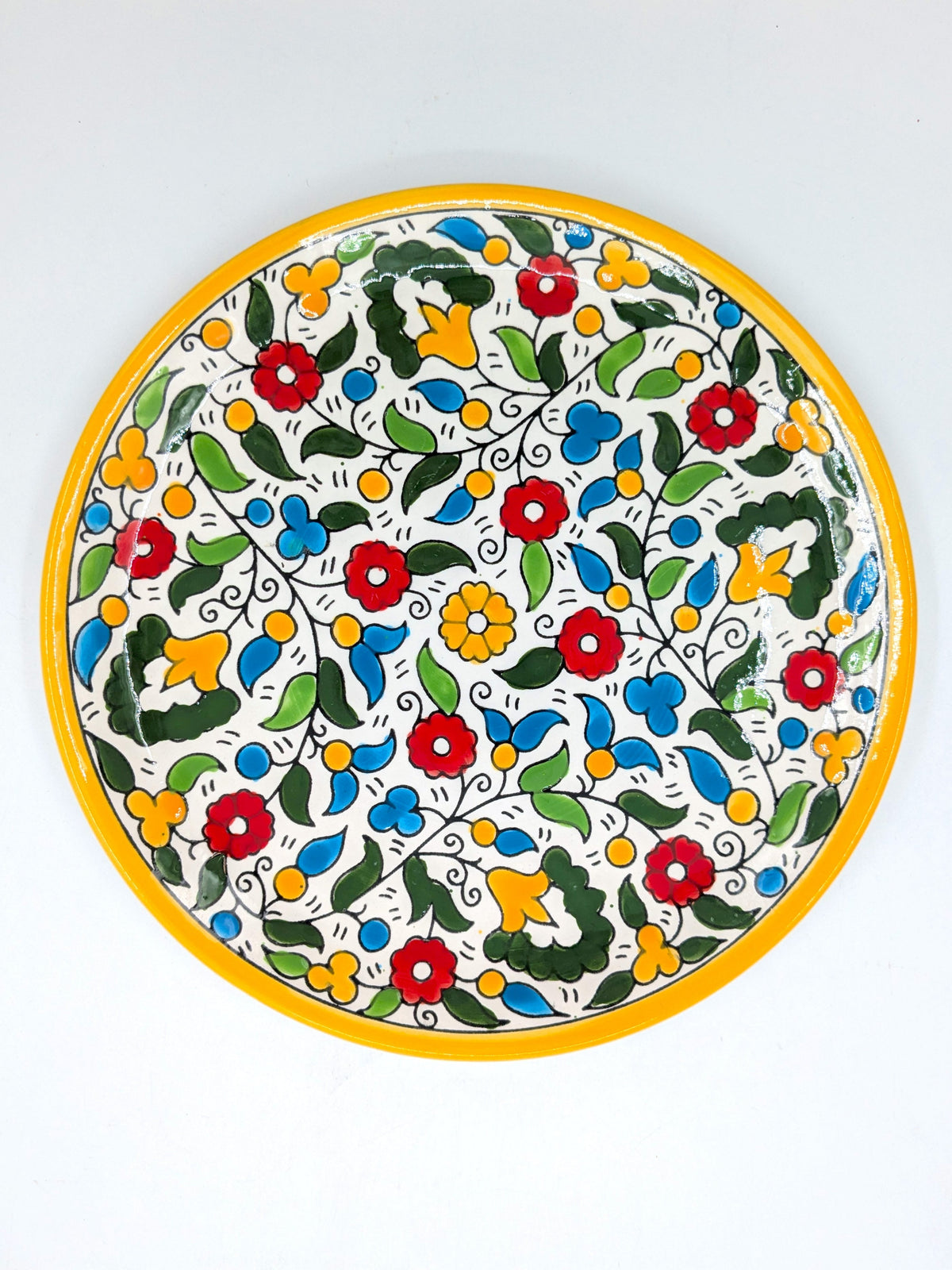 Lunch plate 19 cm - yellow
