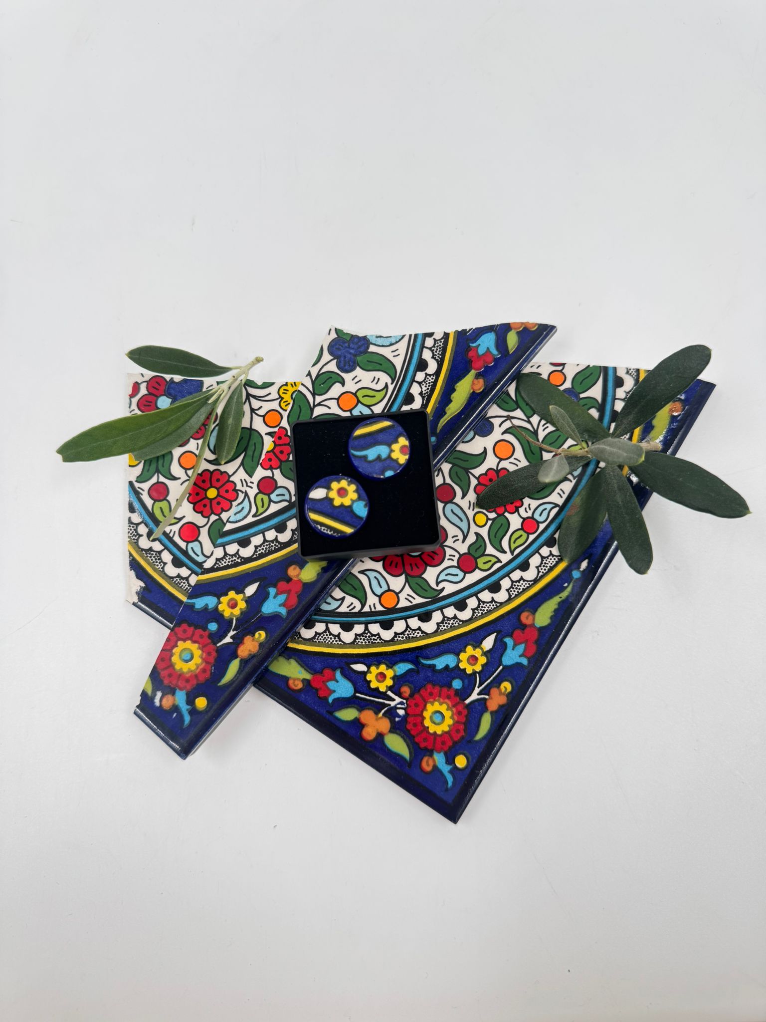 Håndlavede øreringe, 19 mm