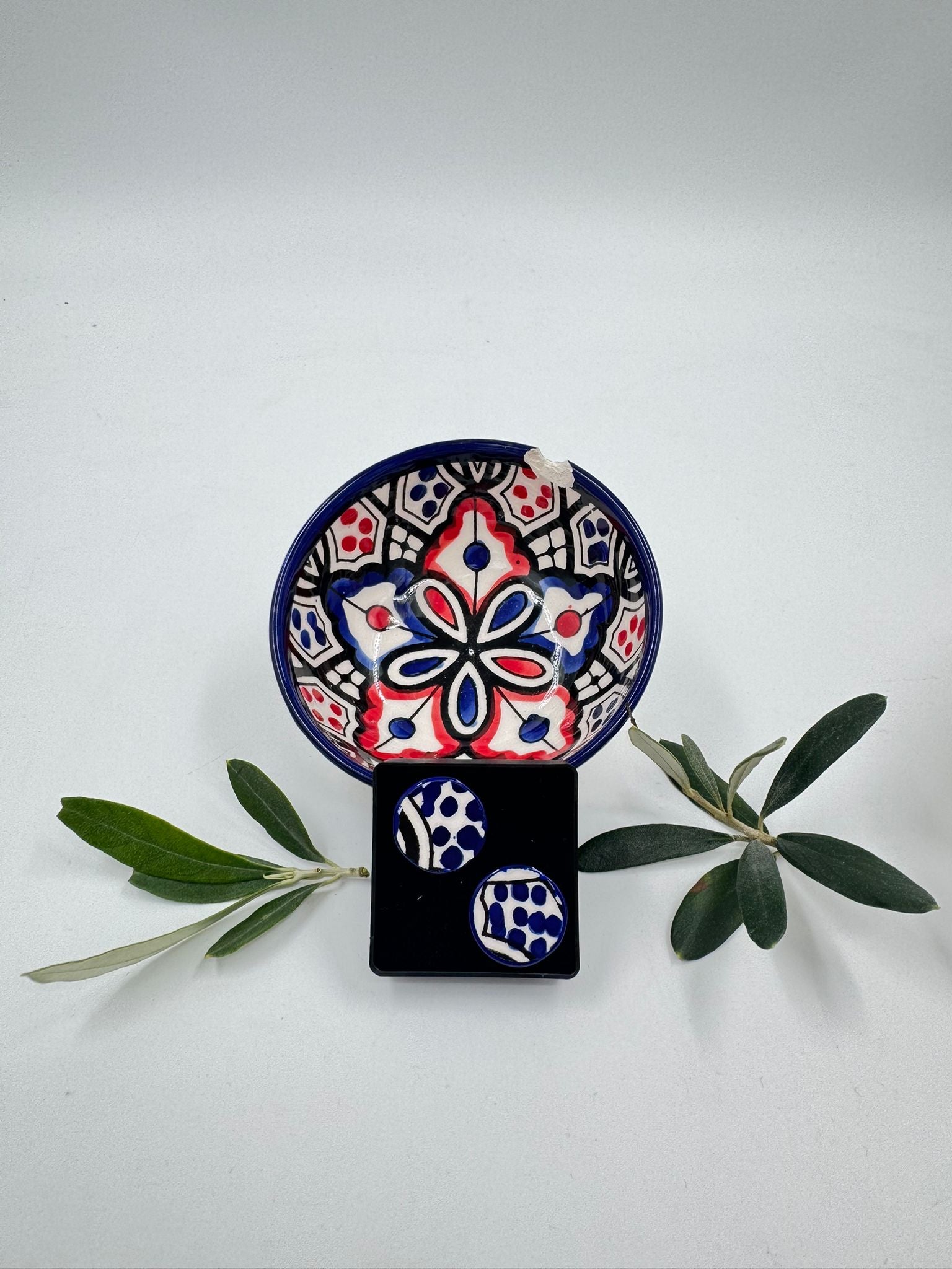 Håndlavede øreringe, 19 mm