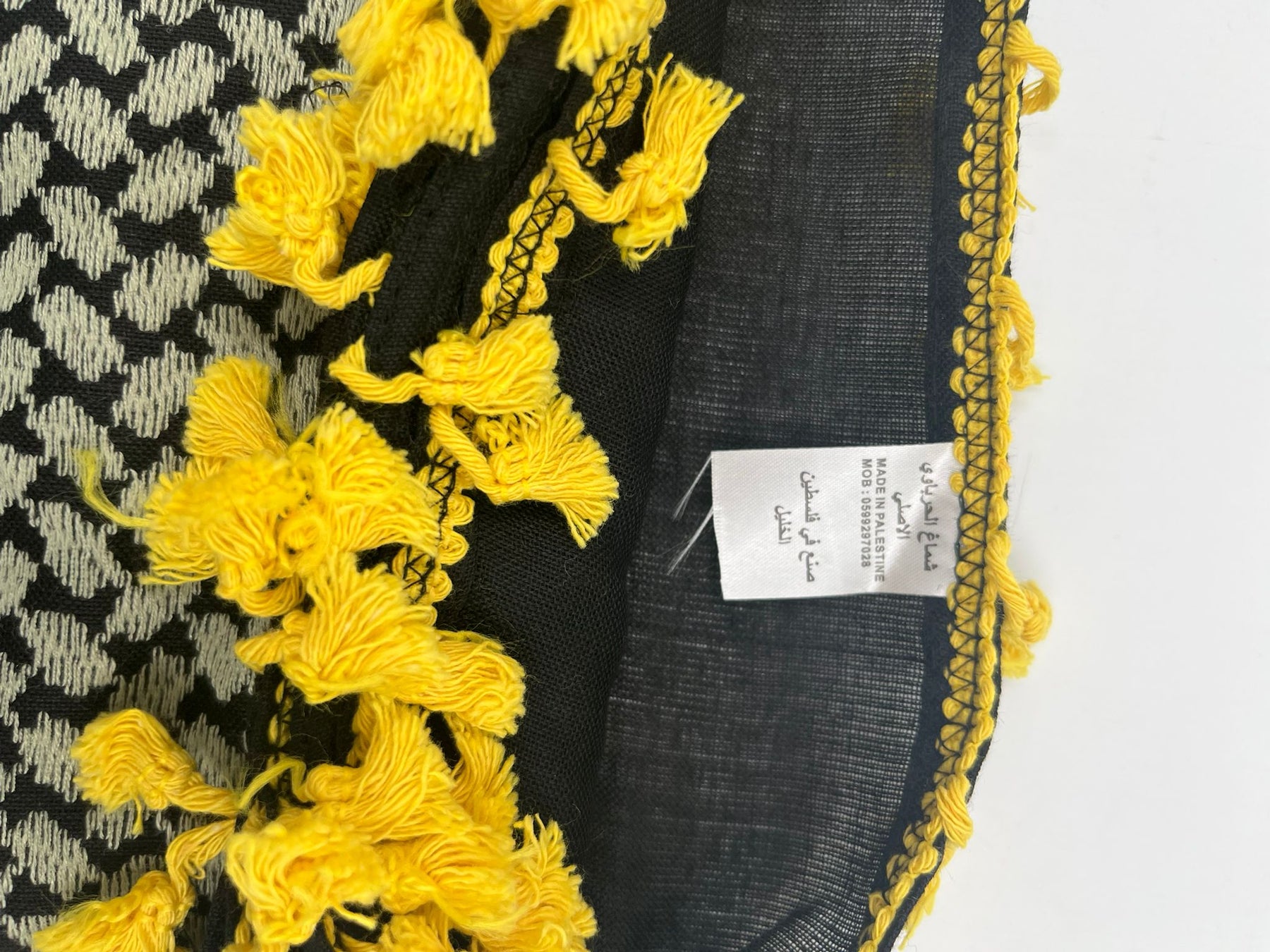 Hirbawi Kuffiyeh Black & Grey