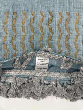 Hirbawi Kuffiyeh Grey & Brown