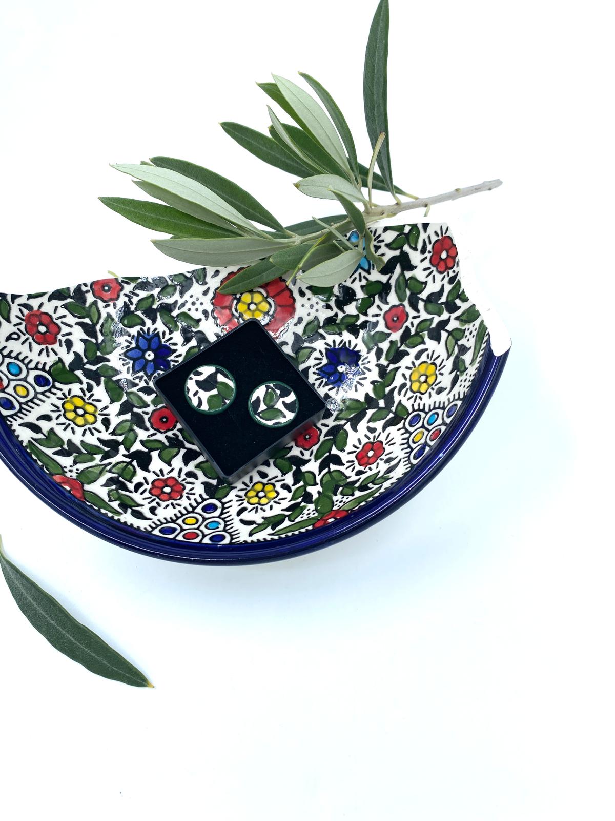 Håndlavede øreringe, 16 mm