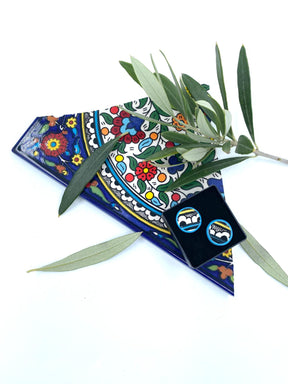 Håndlavede øreringe, 16 mm