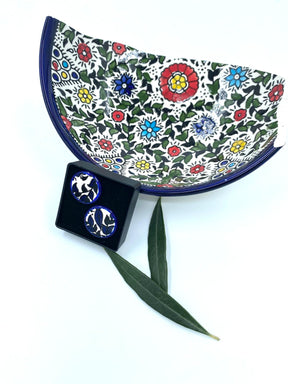 Håndlavede øreringe, 19 mm