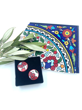 Håndlavede øreringe, 16 mm