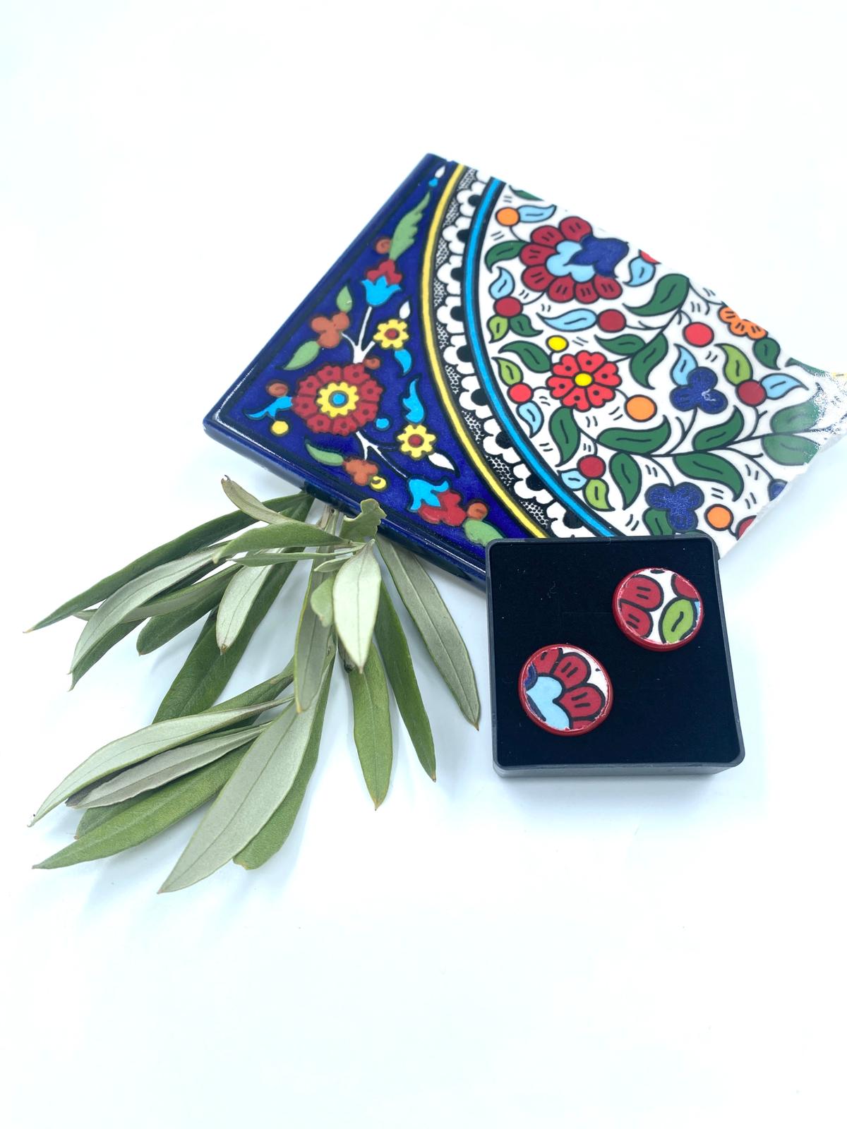 Håndlavede øreringe, 16 mm